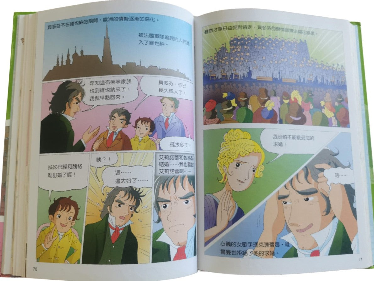 漫畫名人堂10 交響樂之神: 貝多芬