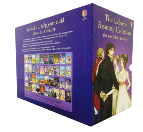 Usborne Reading Collection for Confident Readers - 40 Books