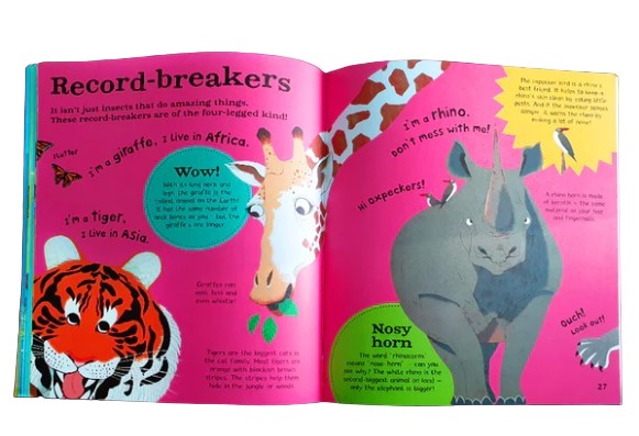 WOW! Collection :A Book of Extraordinary Facts - 4 Books