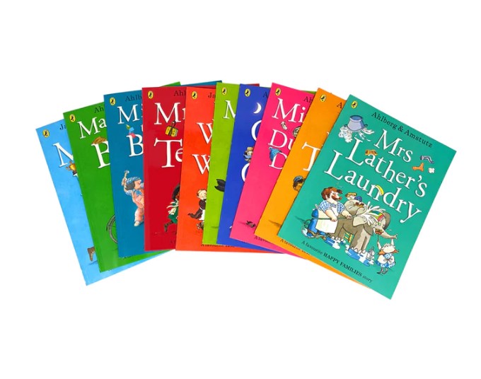Happy Families Collection - 10 Books
