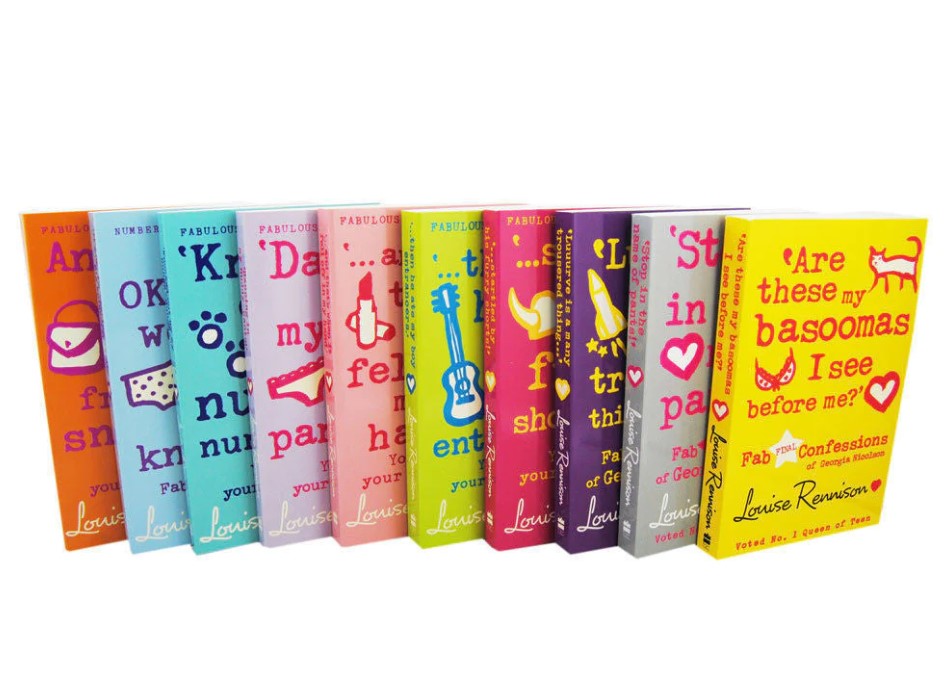 The Fab Confessions of Georgia Nicolson Collection - 10 Books