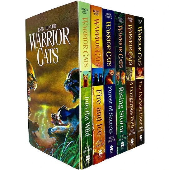Warrior Cats Series 1: The Prophecies Begin - 6 Books