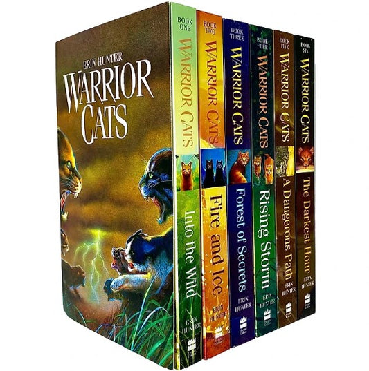 Warrior Cats Series 1: The Prophecies Begin - 6 Books