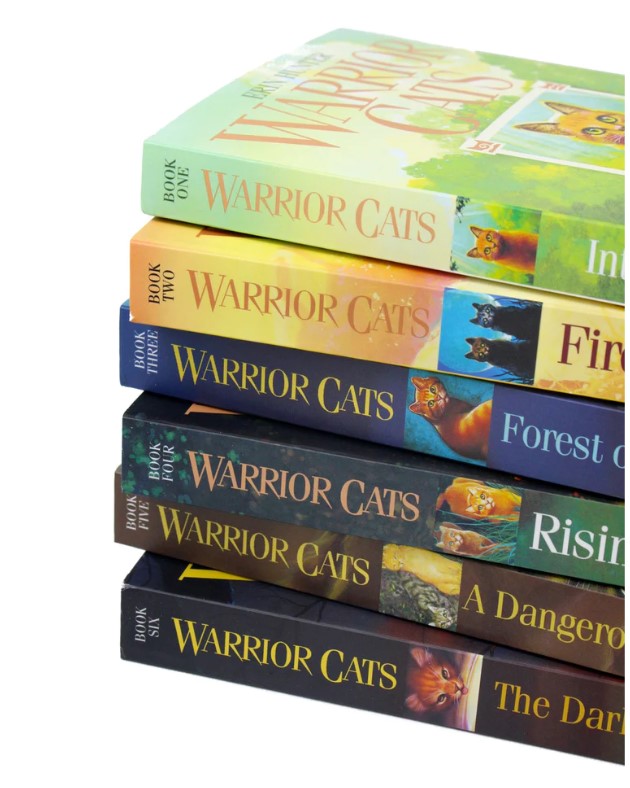 Warrior Cats Series 1: The Prophecies Begin - 6 Books