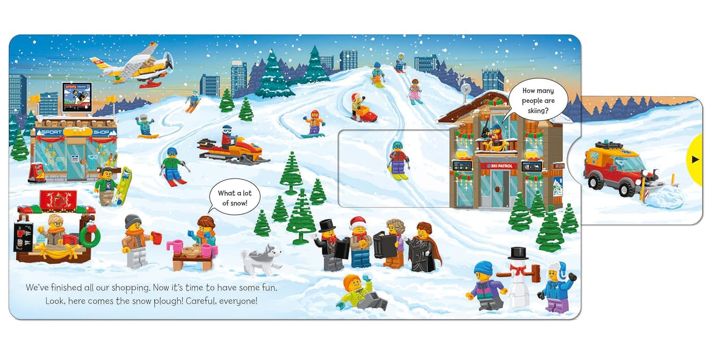 LEGO Merry Christmas: A Push, Pull and Slide Book