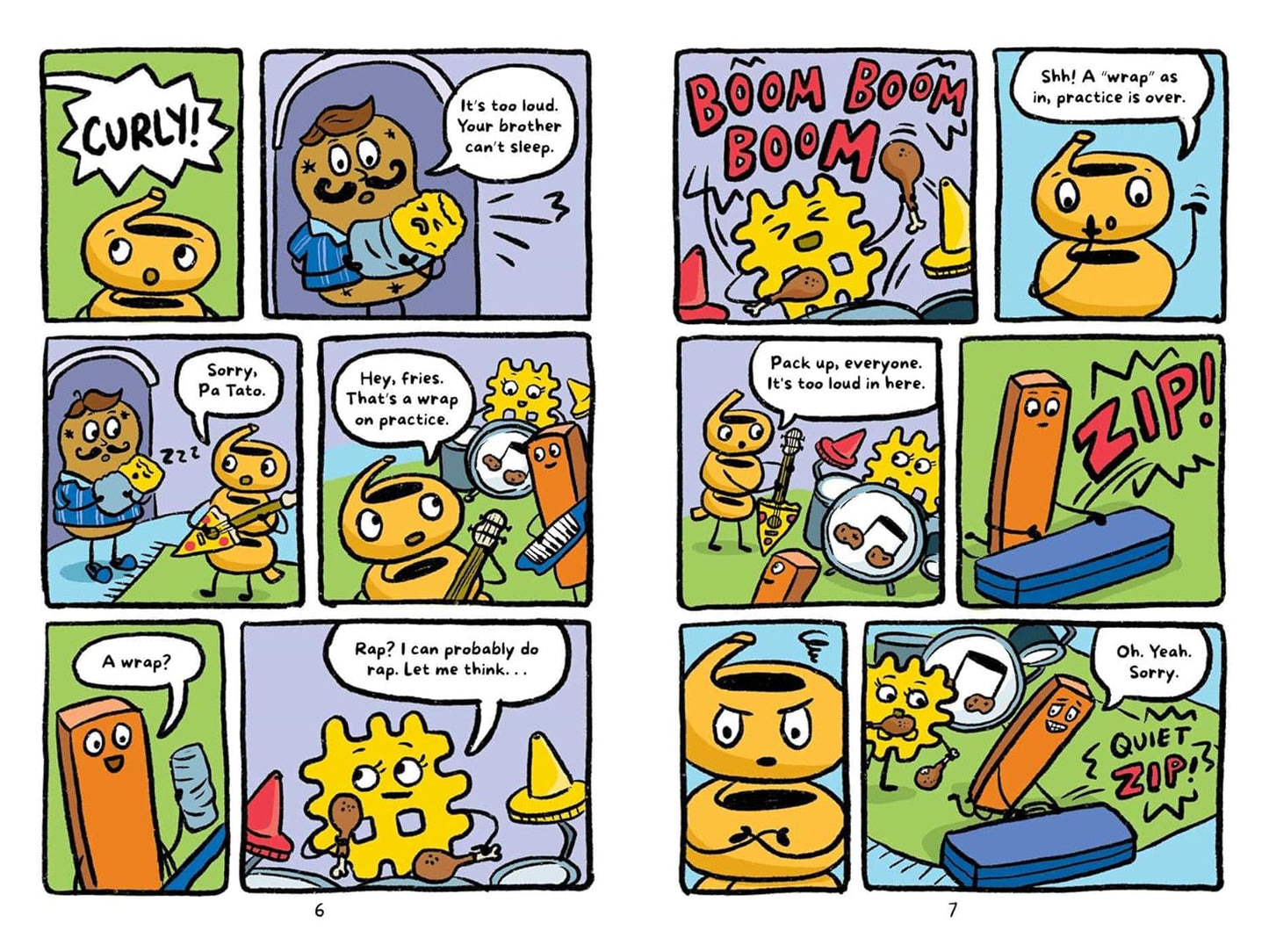 Fry Guys: Batter of the Bands (Volume 2)