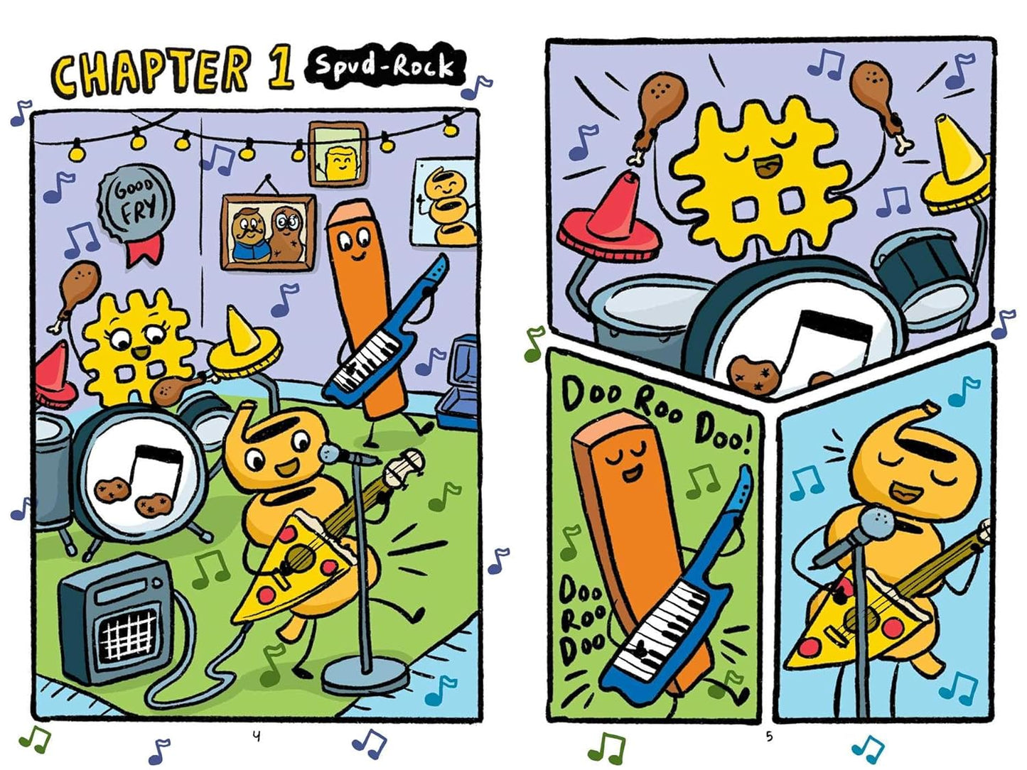 Fry Guys: Batter of the Bands (Volume 2)