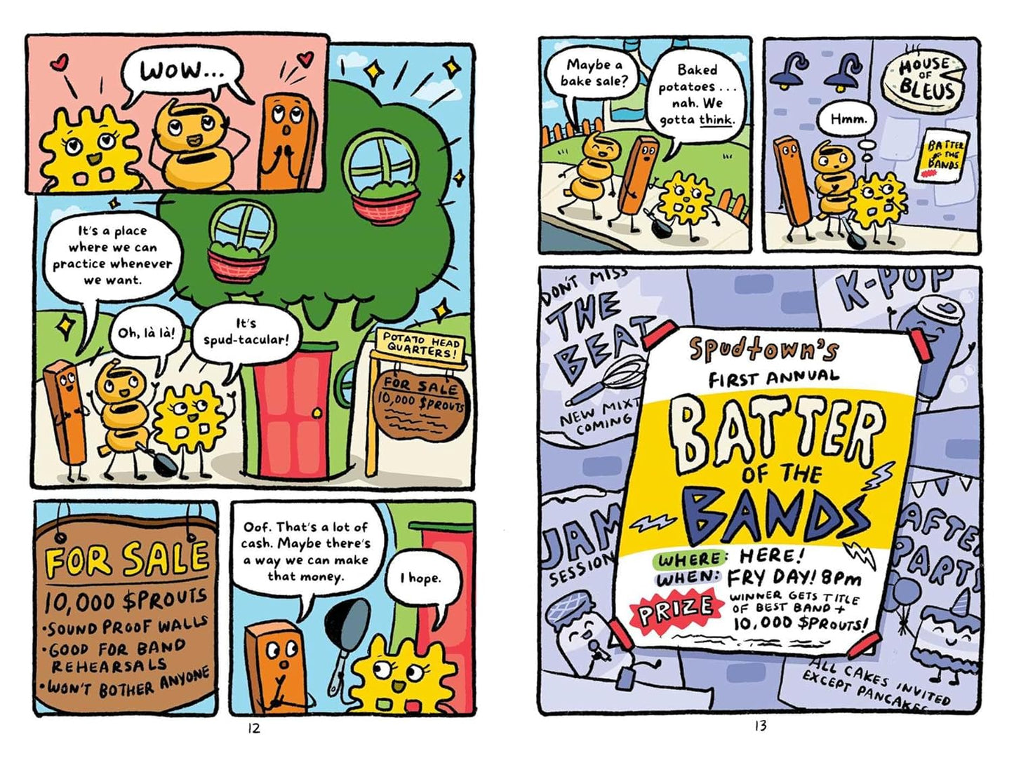 Fry Guys: Batter of the Bands (Volume 2)