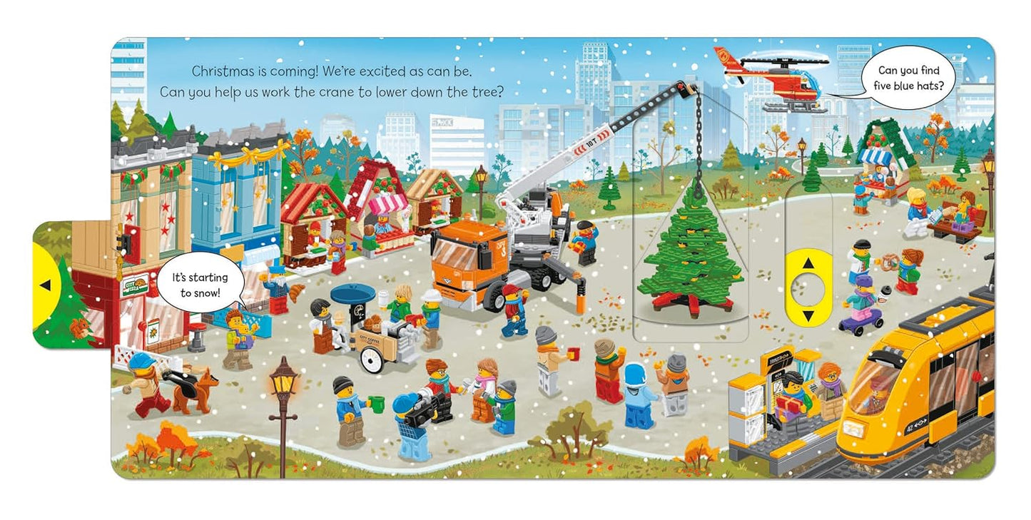 LEGO Merry Christmas: A Push, Pull and Slide Book