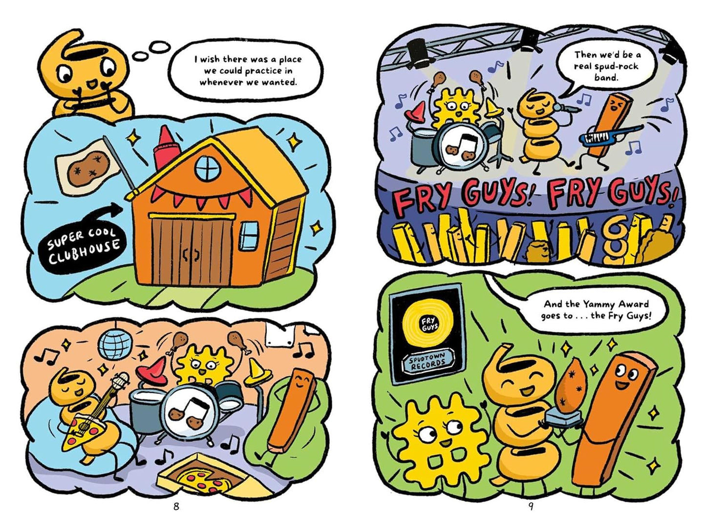 Fry Guys: Batter of the Bands (Volume 2)