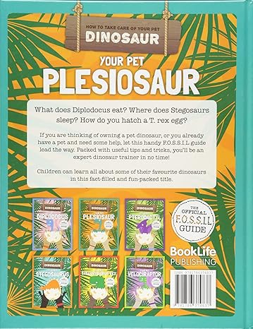 How to Take Care of your Pet Dinosaur Collection - 6 Books