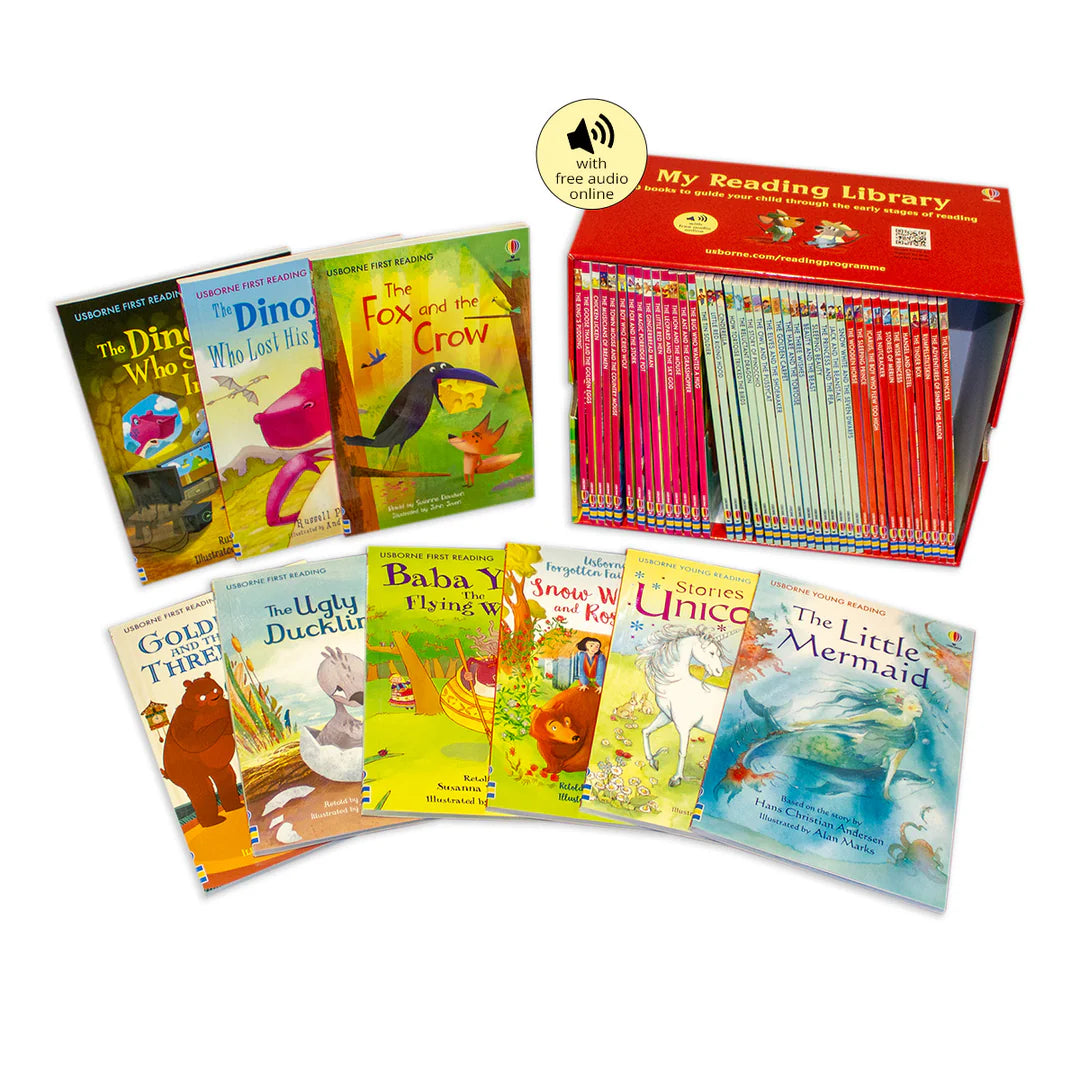 New Usborne My Reading Library - Stage 2 (with QR code Audio)