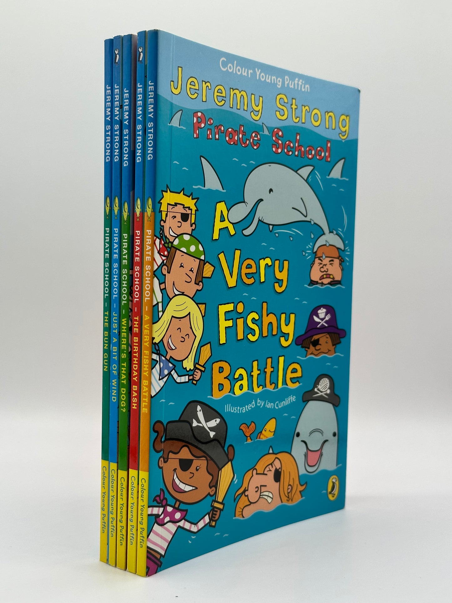 Colour Young Puffin Set 3 Priate School collection - 5 Books