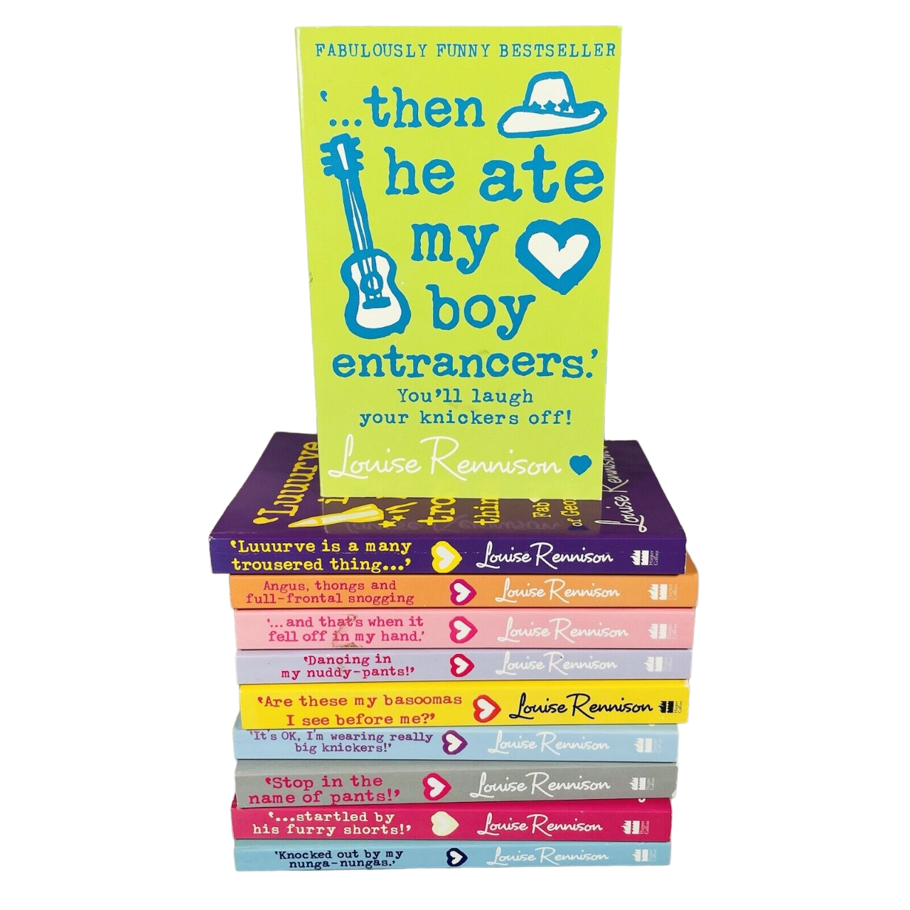 The Fab Confessions of Georgia Nicolson Collection - 10 Books