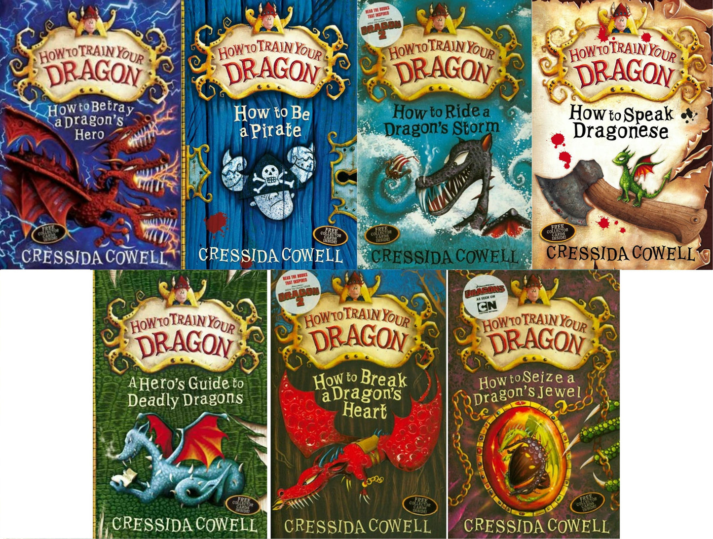 How to Train Your Dragon Collection - 7 Books