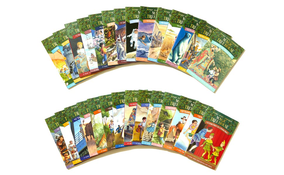 Magic Tree House: A Library of Books 1-28