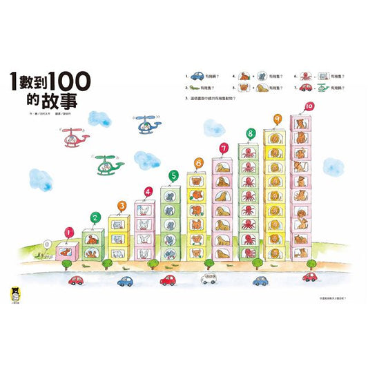 1數到100的故事