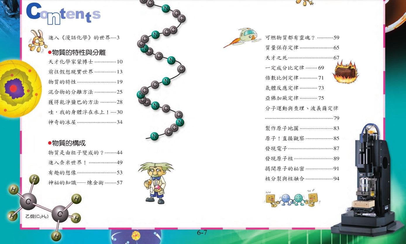 科普知識漫畫 20 : 漫話化學