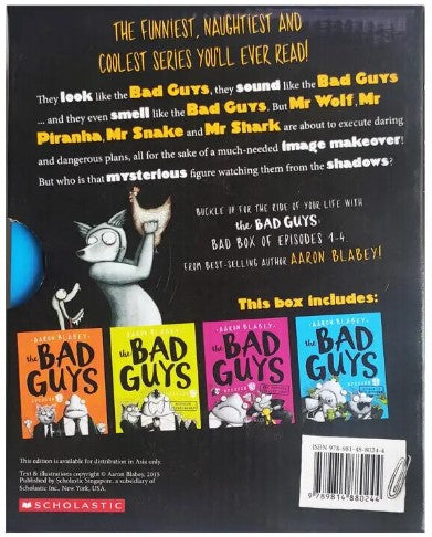 The Bad Guys: The Bad Box - 4 Books (#01-04)