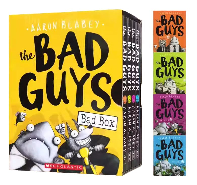 The Bad Guys: The Bad Box - 4 Books (#01-04)