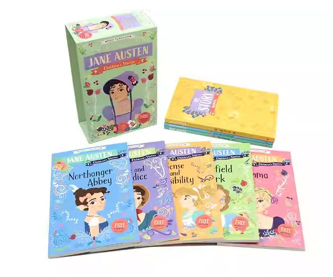 Jane Austen Children's Stories: 8 Book Box Set ( Includes FREE audiobooks )