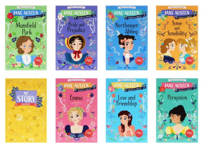 Jane Austen Children's Stories: 8 Book Box Set ( Includes FREE audiobooks )