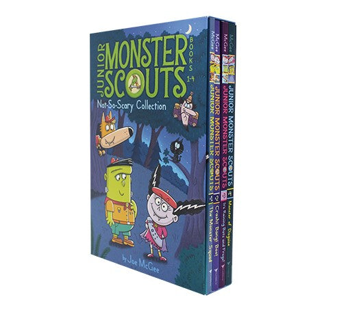 Junior Monster Scouts Not-So-Scary Collection - 4 Books ( #01-04 )