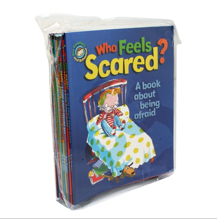 Our Emotions and Behaviour Collection - 12 Books ( with transparent pvc sealed bag )