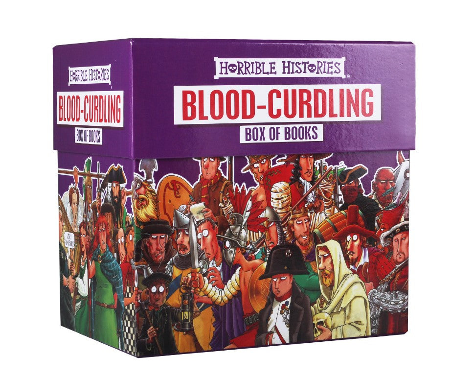 Horrible Histories: Blood-Curdling Box Set - 20 Books