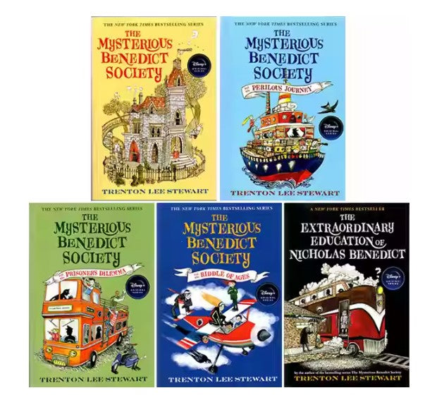 The Mysterious Benedict Society Paperback Boxed Set - 5 Books