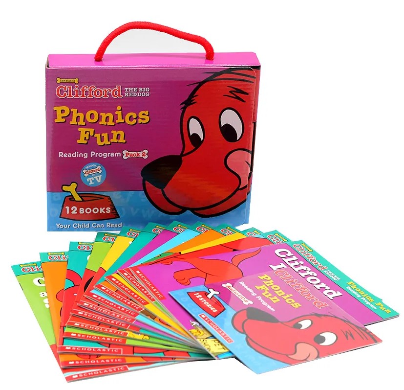 Clifford's Phonics Fun Boxed Pack 2 Collection - 12 Books