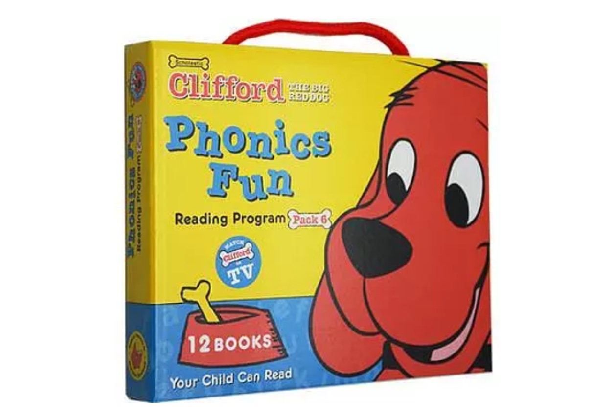 Clifford's Phonics Fun Boxed Pack 6 Collection - 12 Books