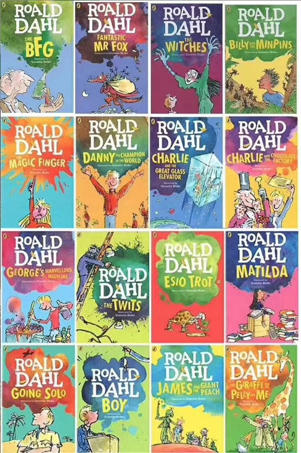 Roald Dahl Box Set - 16 Books