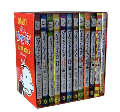 Diary of a Wimpy Kid Box Set - 12 Books