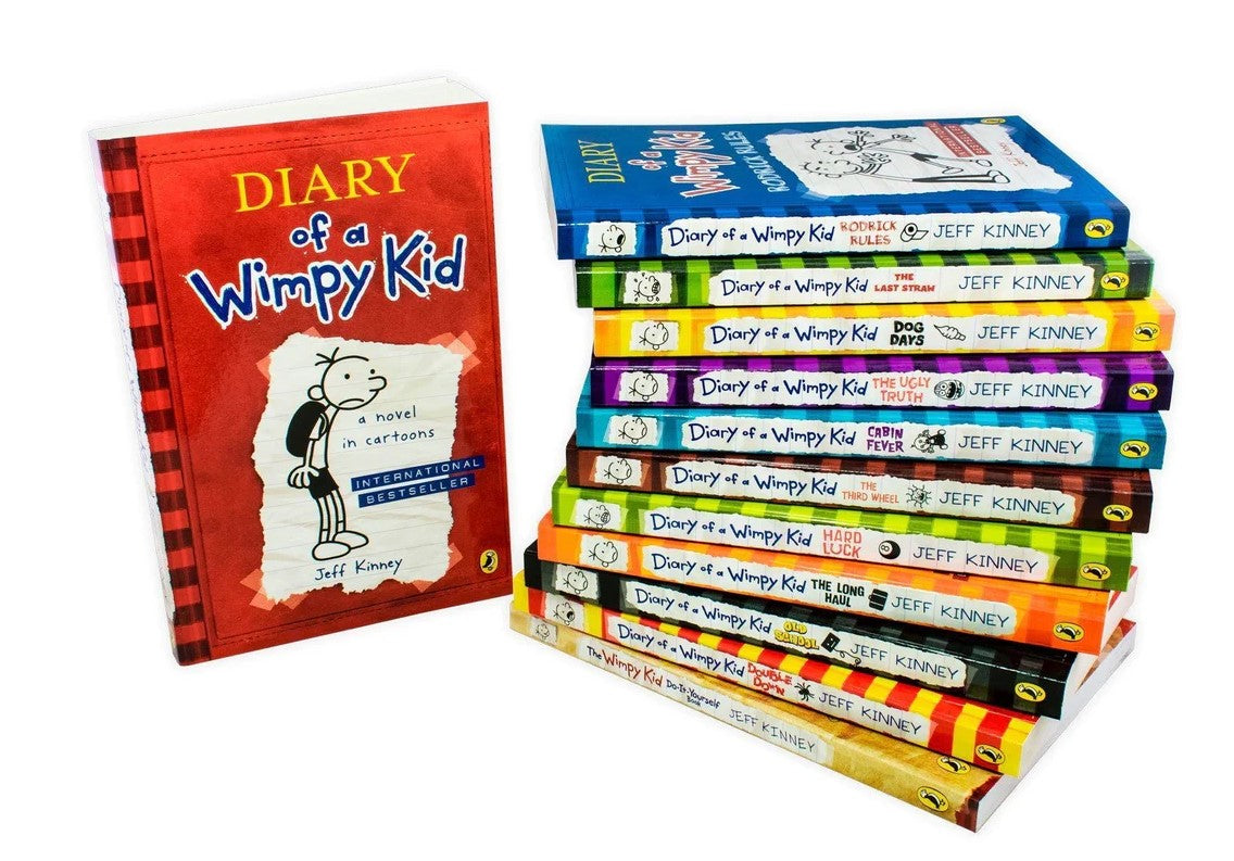 Diary of a Wimpy Kid Box Set - 12 Books