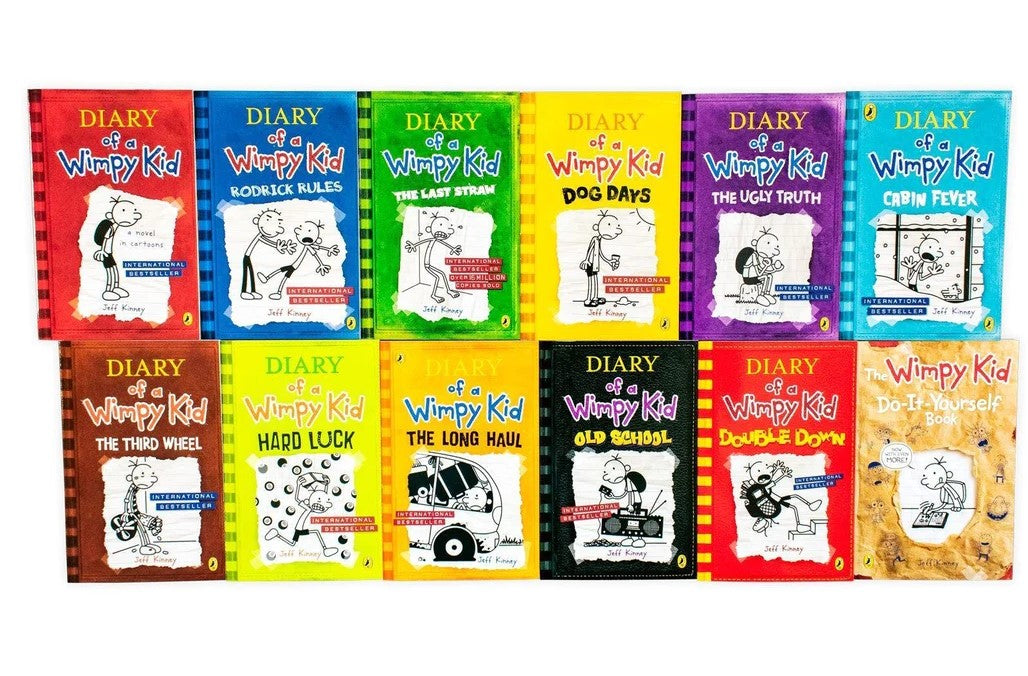 Diary of a Wimpy Kid Box Set - 12 Books