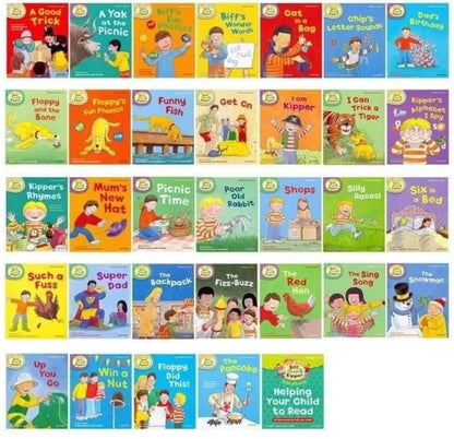 Oxford Read with Biff, Chip and Kipper Level 1-3 Collection - 33 Books