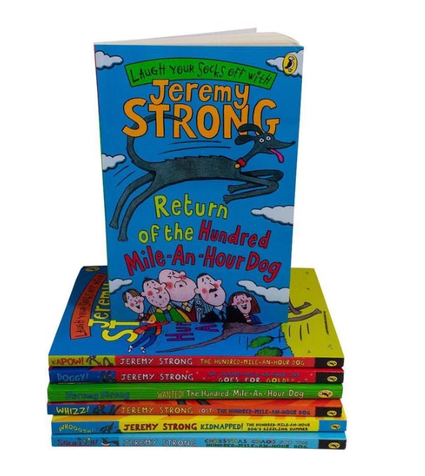 Jeremy Strong Complete Hundred Mile an Hour Dog Slipcase - 7 Books