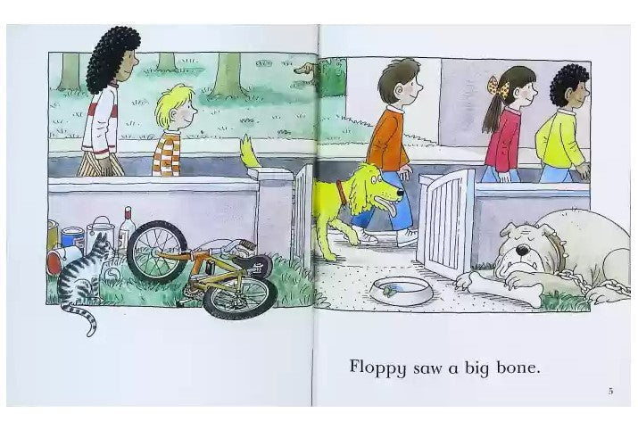 Oxford Reading Tree Read With Biff, Chip, and Kipper: First Stories: Level 1-4: Floppy Did This - 16 Books