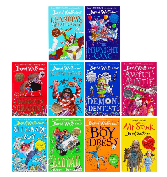 The World of David Walliams: The Terrific Ten! Mega-Massive Collection Box Set -10 Books