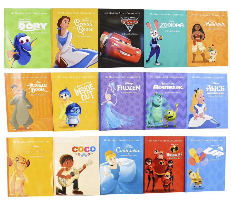 Disney Pixar My Magical Story Collection - 15 Books