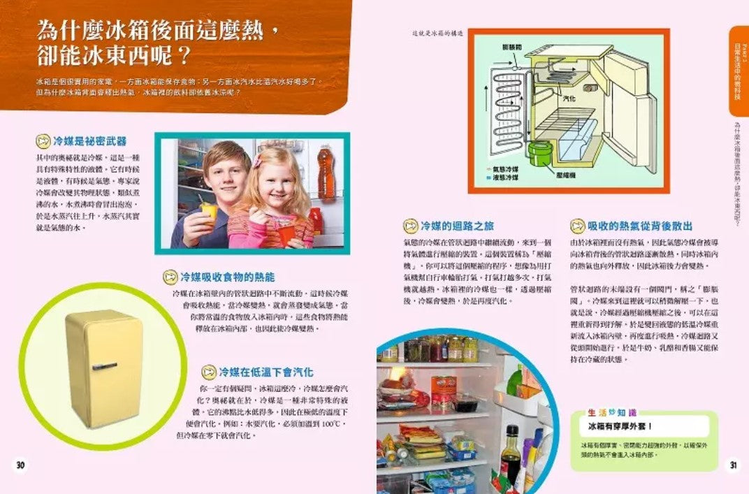 家庭必備的科學小百科:食衣住行育樂+自然與生活科技 (2冊合售)