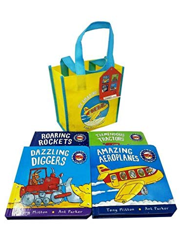 Amazing Machines 4 Books Bag (Board)