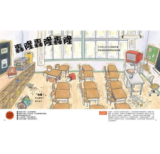 地震了！這個時候該怎麼辦？