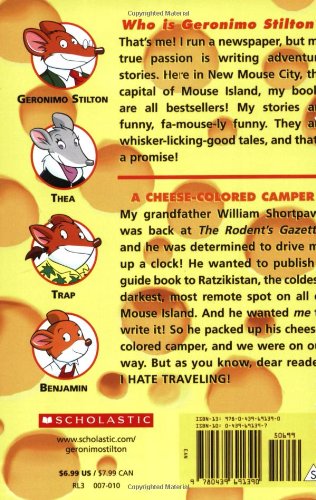 A Cheese-Colored Camper (Geronimo Stilton #16)