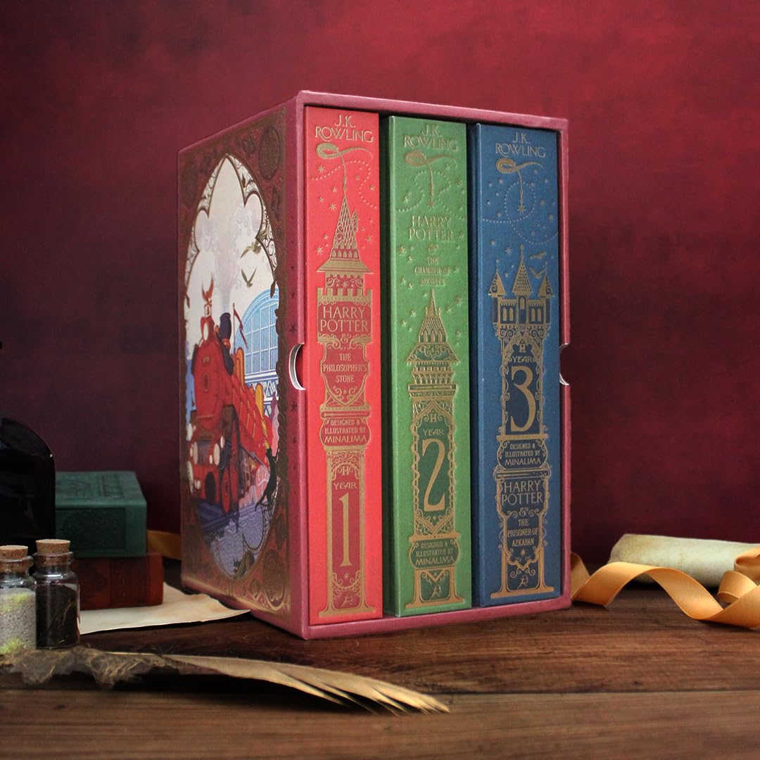 Harry Potter 1-3 Box Set: Mina Lima Edition