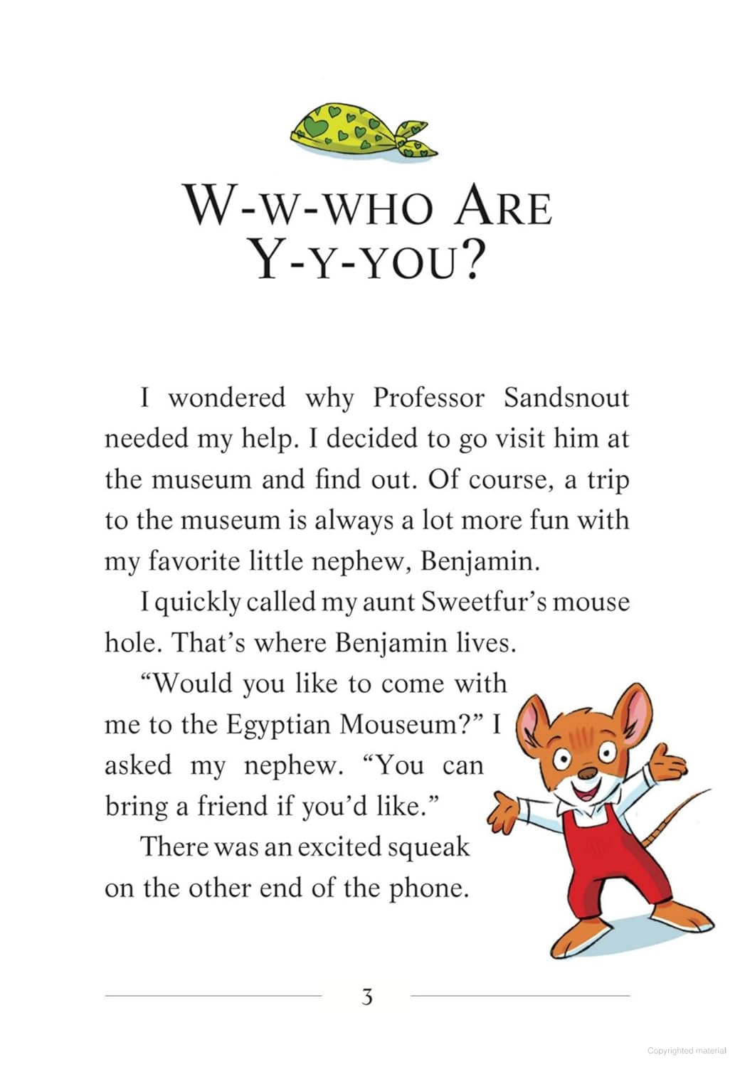 The Mummy with No Name (Geronimo Stilton #26)