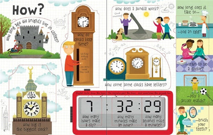 Lift-the-Flap Questions and Answers About Time