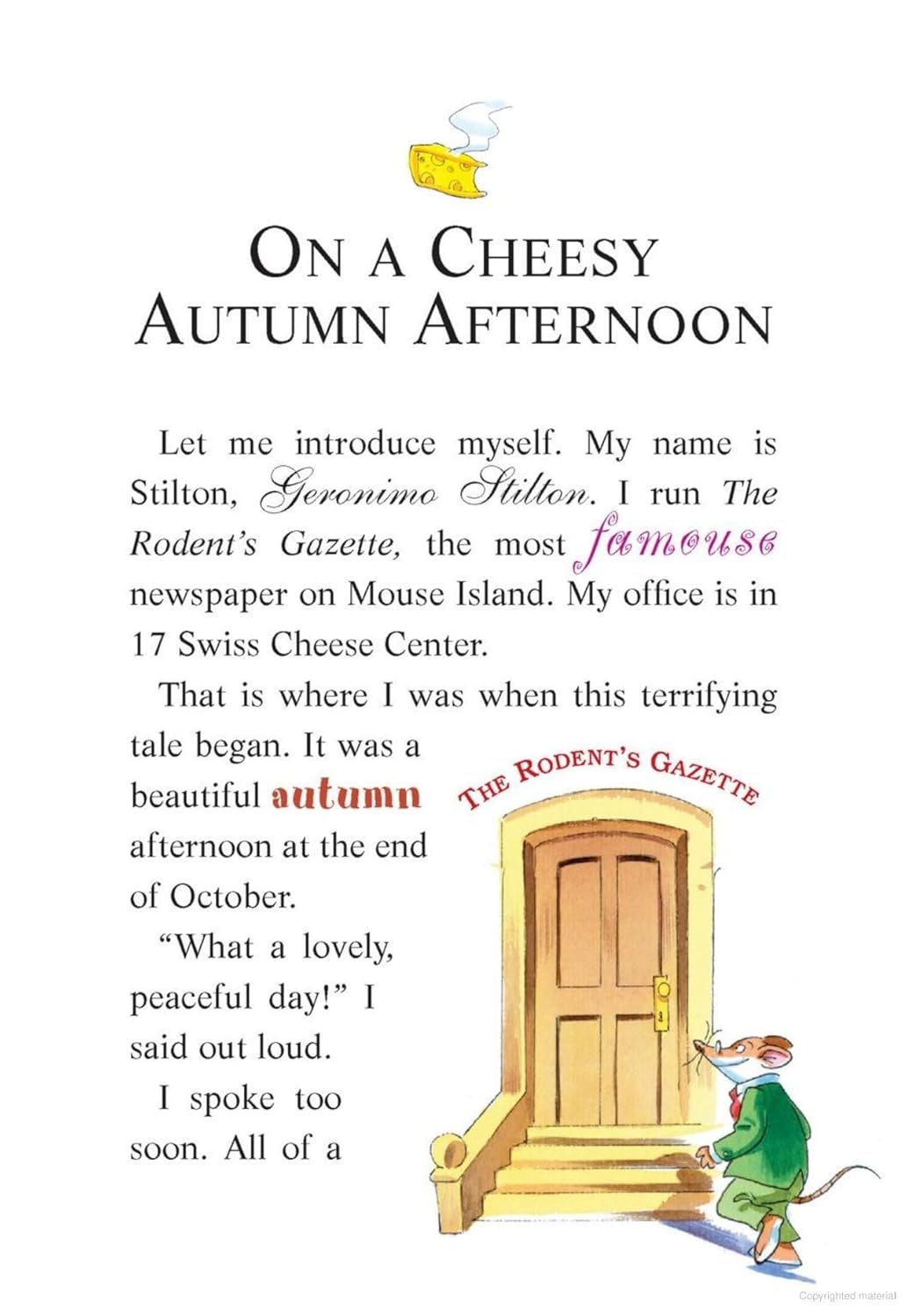 The Secret of Cacklefur Castle (Geronimo Stilton, No. 22)