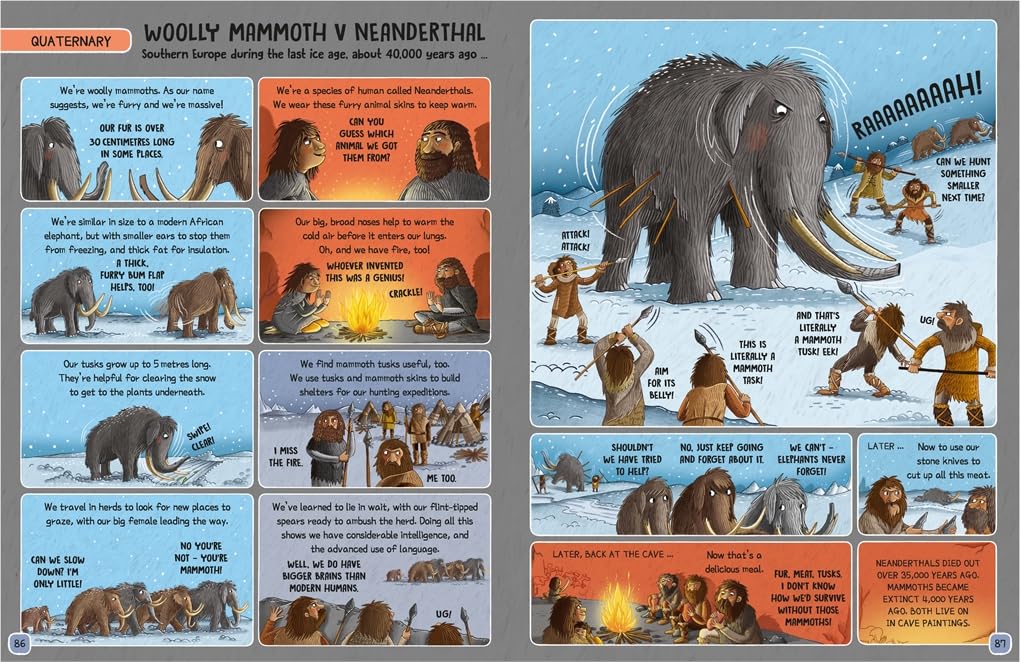The Wild Life of Dinosaurs and Other Prehistoric Animals
